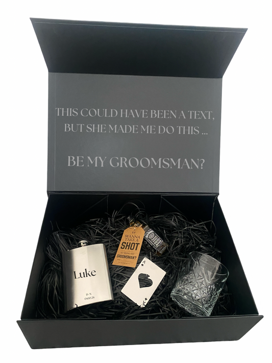 Luxury Groomsmen Magnetic Boxes