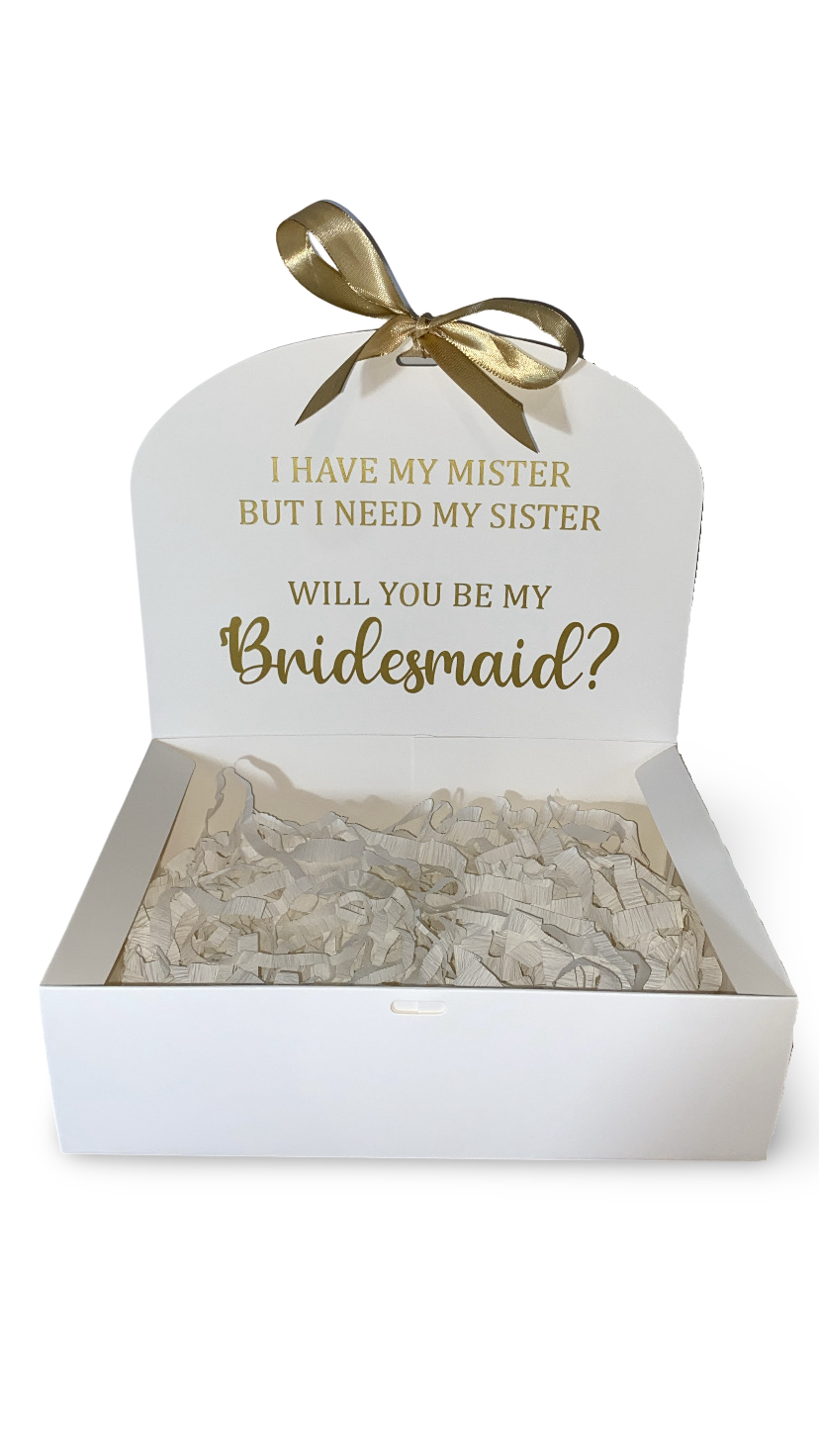 Bridal Proposal Box